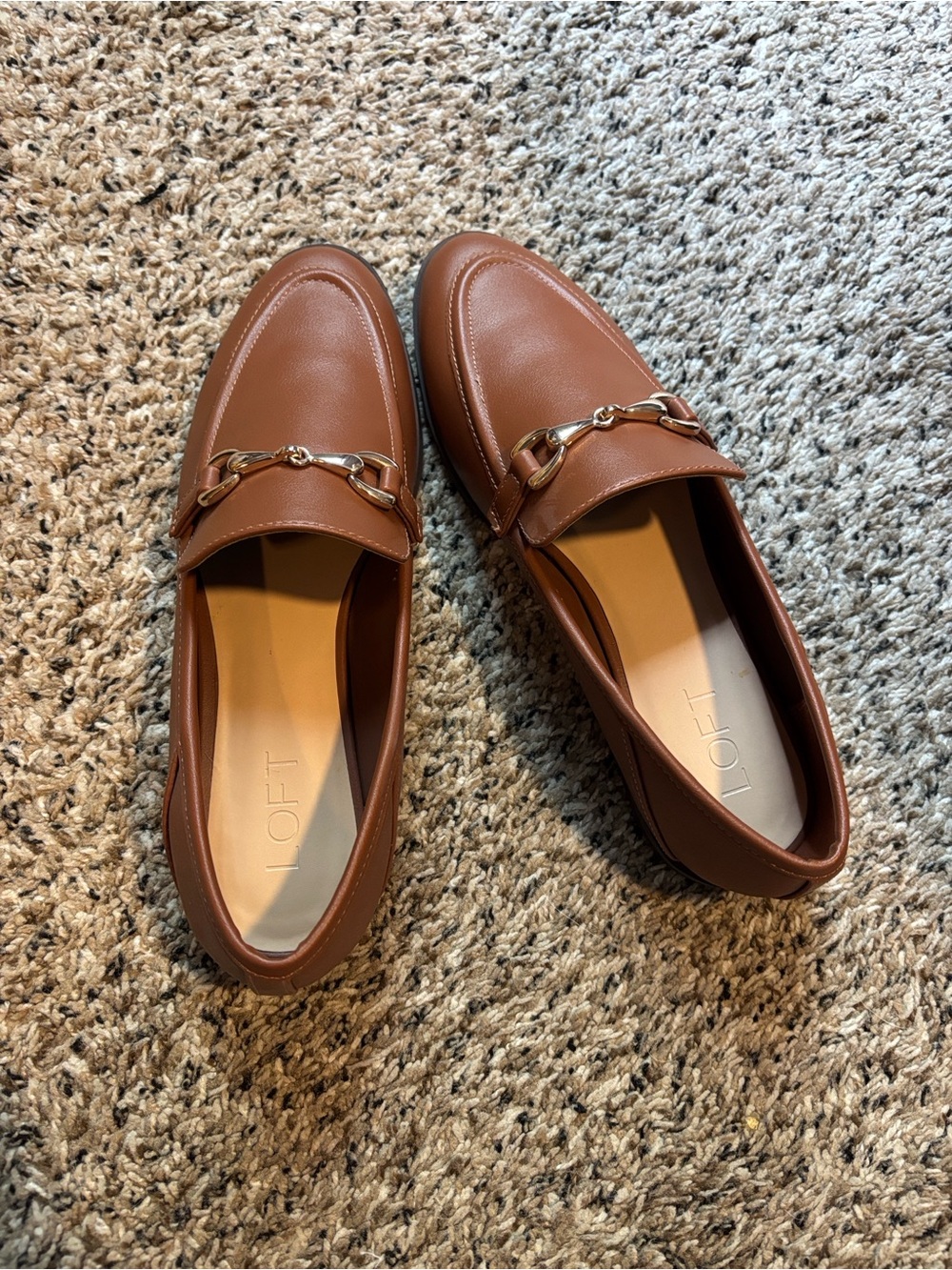 Loft Women’s Brown Bit Loafers